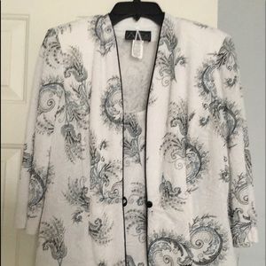 NWT 2 piece Alex Evening set